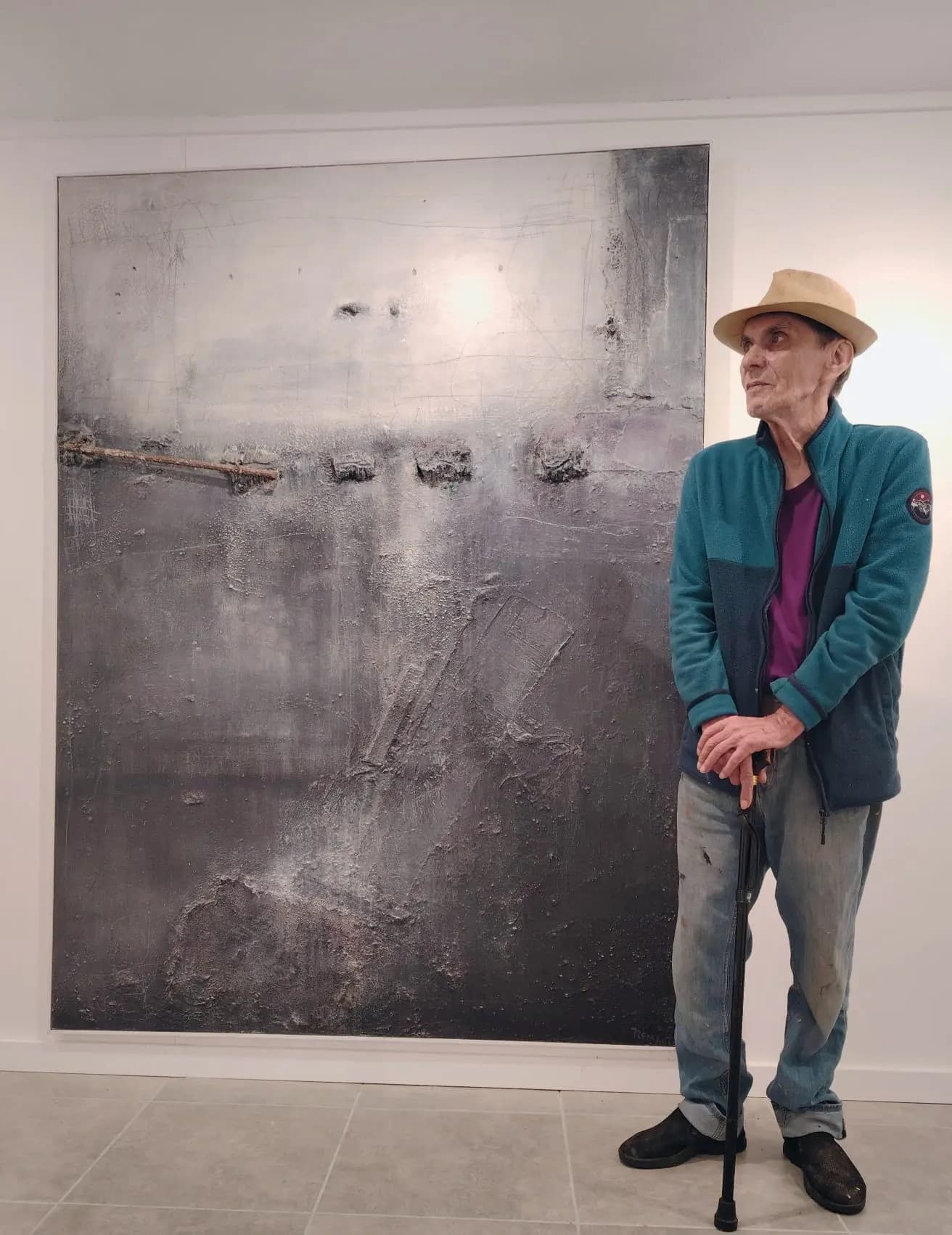 Roger Remaut with Acrylage Noir, Portugal, 2025