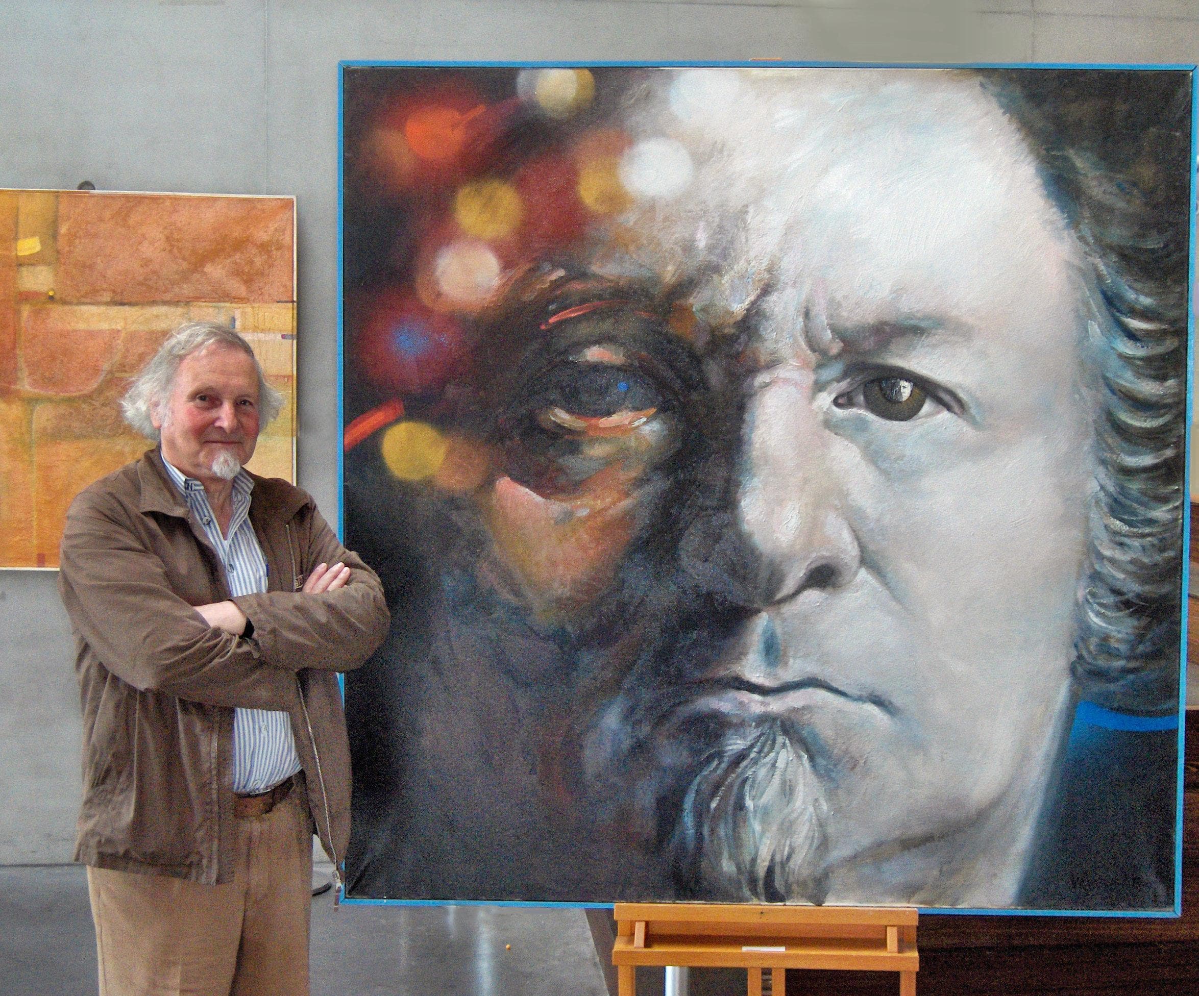Willy Bosschem — artista flamengo e professor na Academia de Westhoek, Ostende