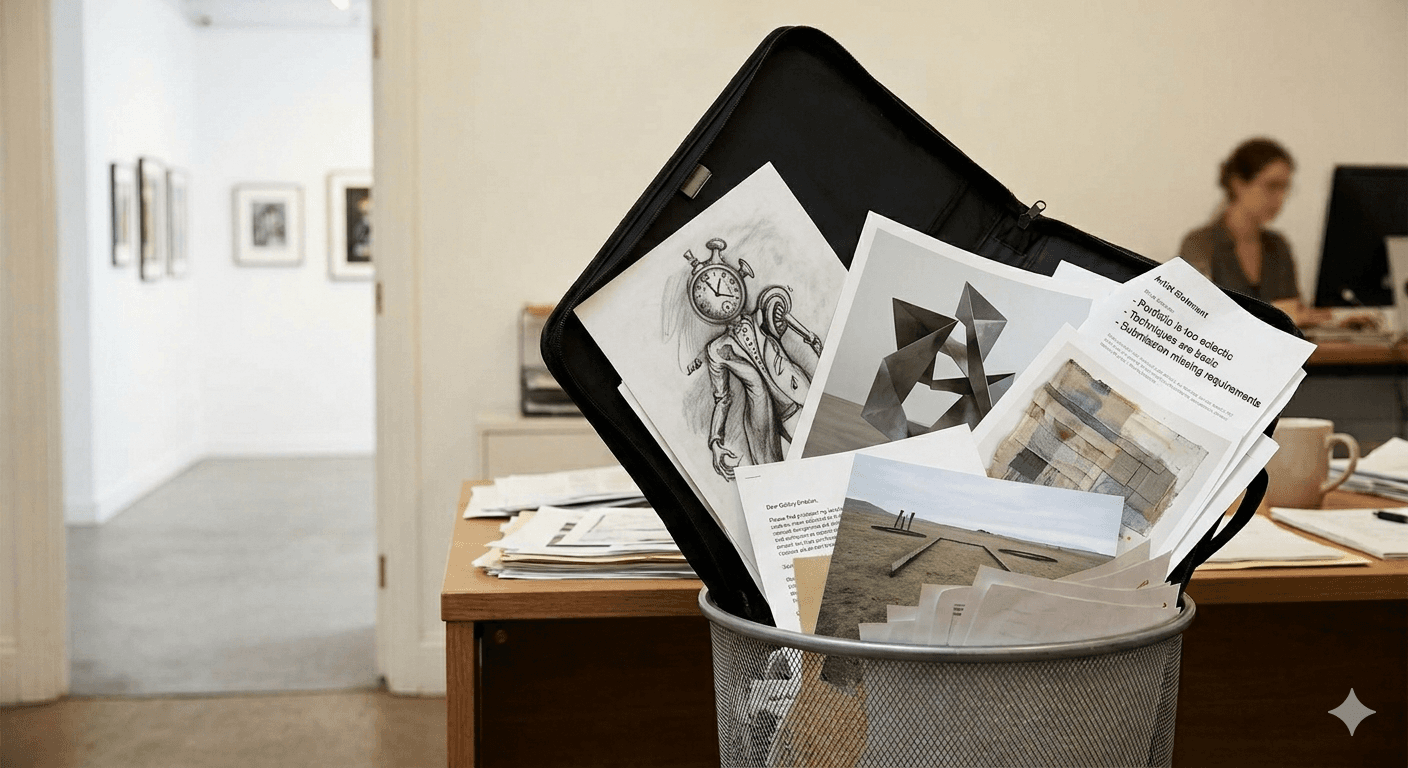 10 Reasons Your Gallery Submission Ends Up in the Bin