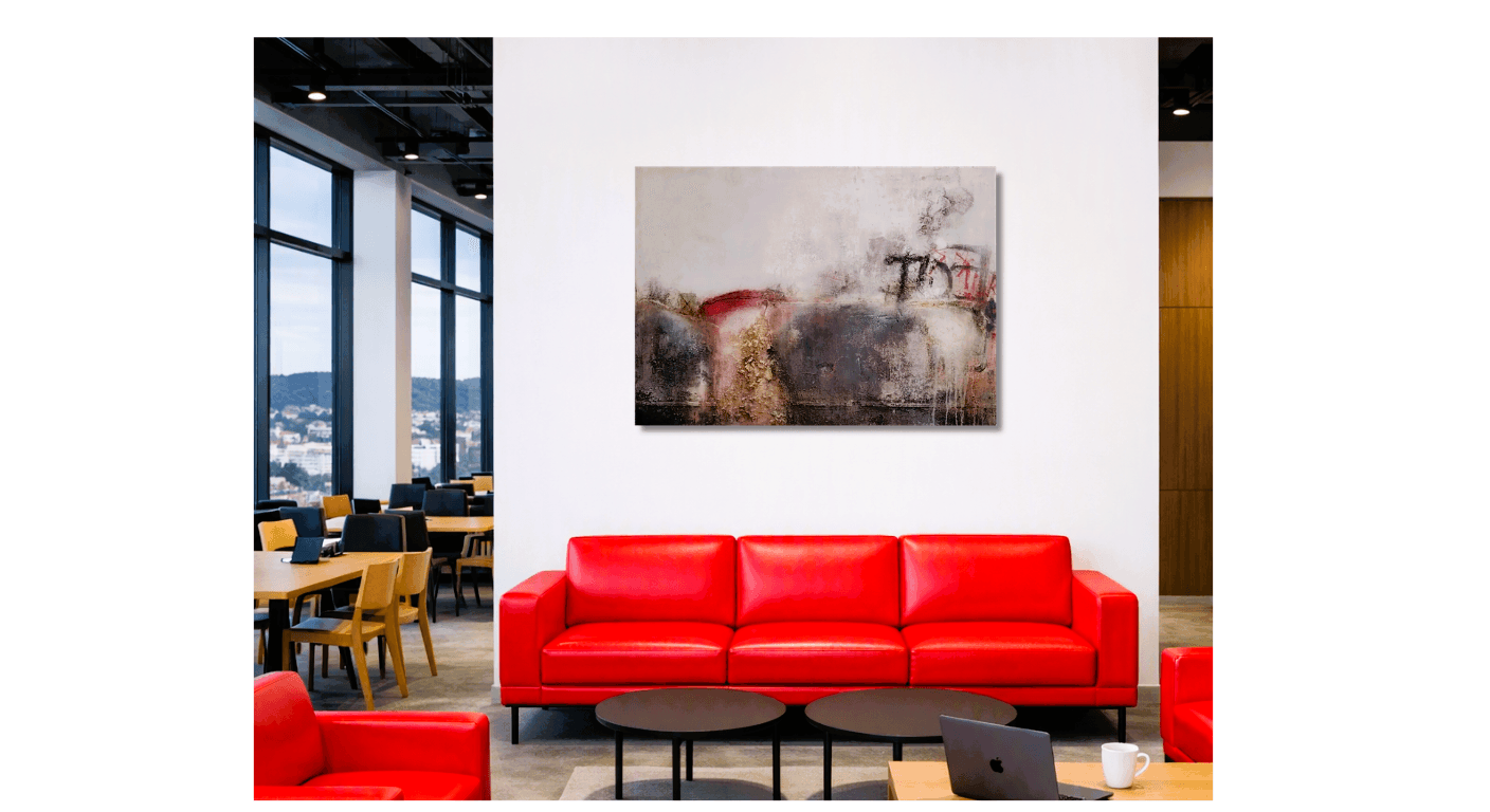 Untitled Forever by Roger Remaut. Xochi Corporate Art Rental and Leasing.