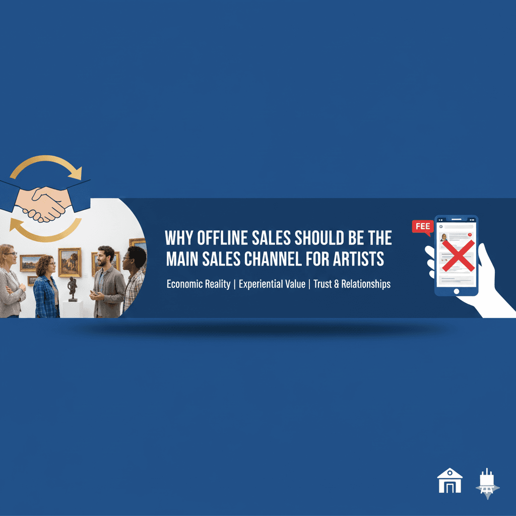 Why Offline Sales Should Be the Main Sales Channel for Artists