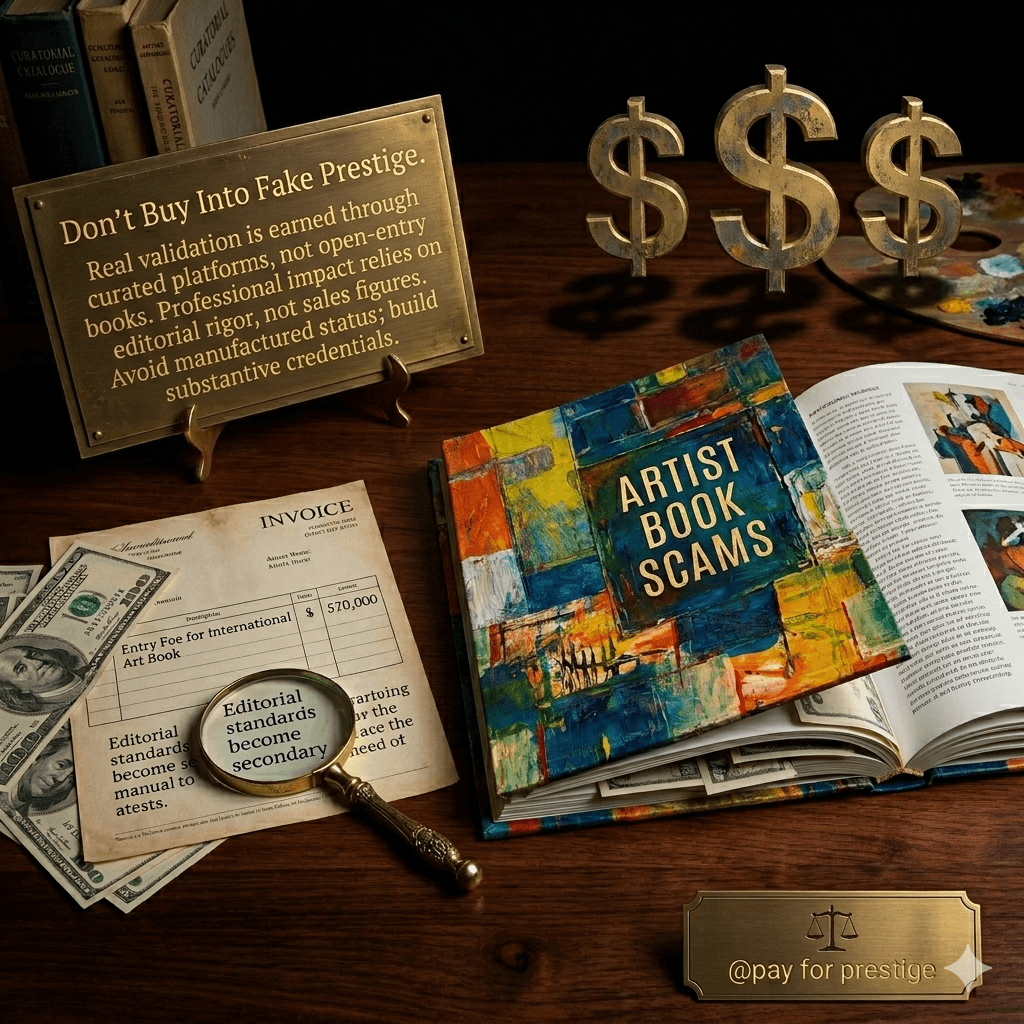 Artist Book Scams: Don’t Buy Into Fake Prestige